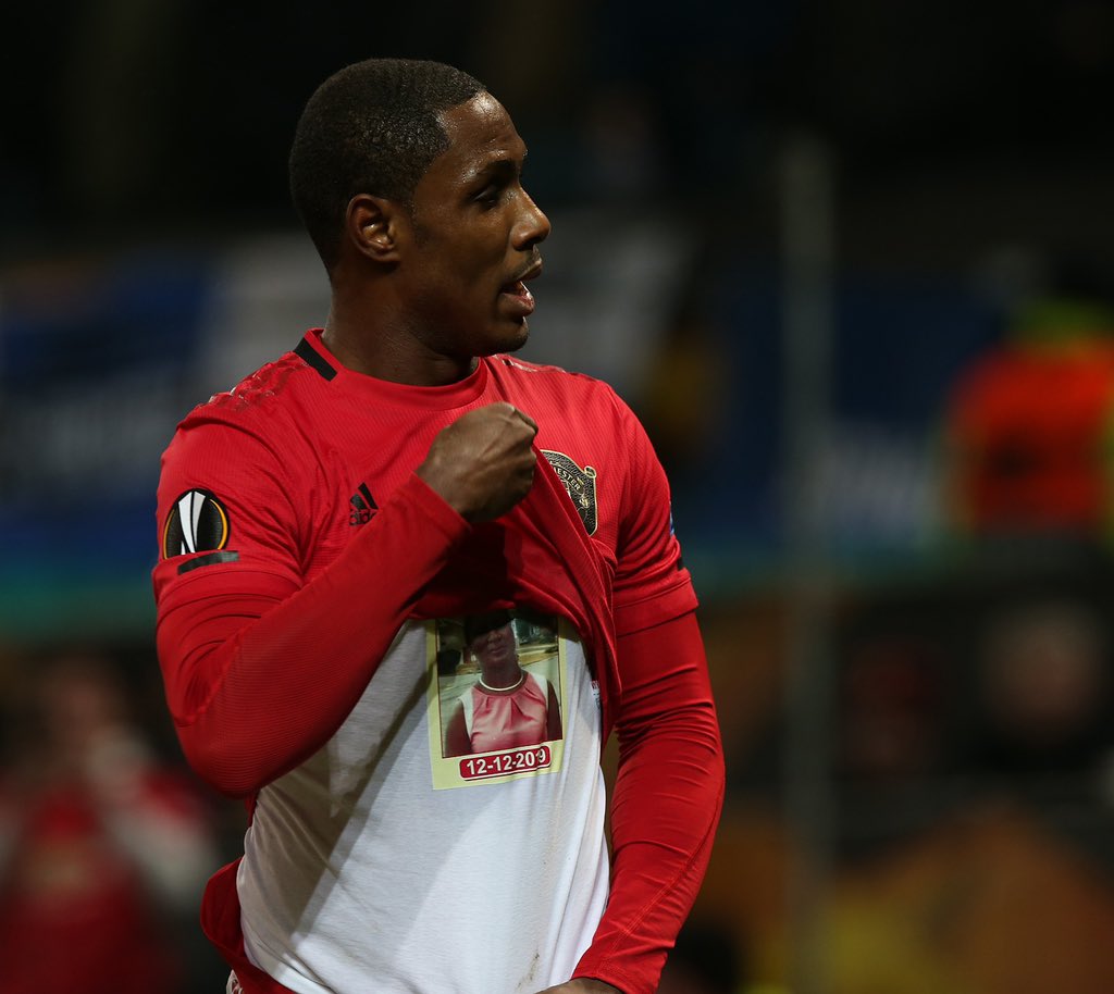Watch Odion Ighalo score his 1st goal for Manchester United
