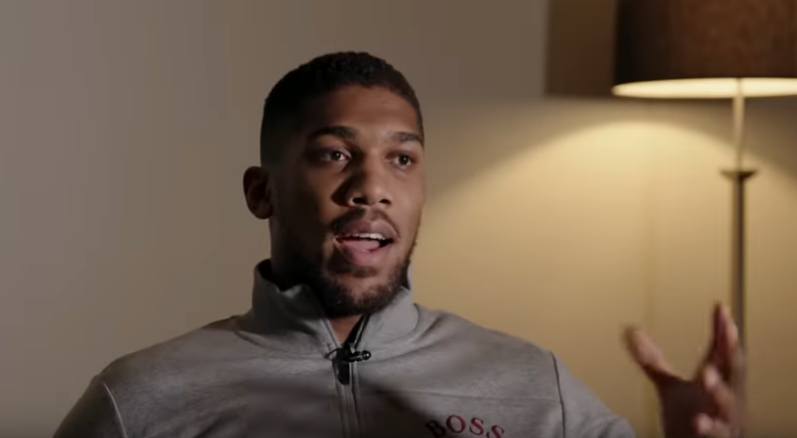 Watch Anthony Joshua and his exploits when he visited Nigeria (Video)