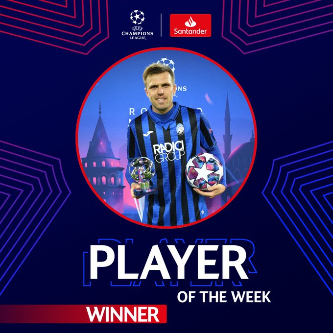 Atalanta’s Ilicic and Basel’s Campo emerge players of the week in Europe