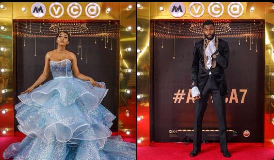 #AMVCA2020: Reactions as BBNaija’s Mike Edwards and Mercy Eke are crowned best dressed