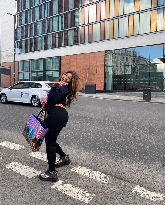 BBNaija’s Tacha vows not to return to Nigeria as she lands in the UK (Video)