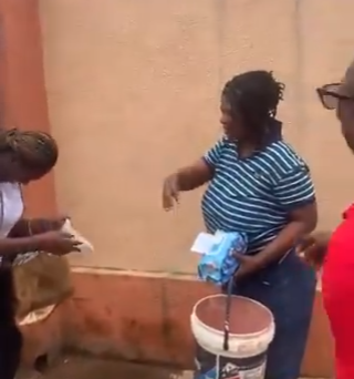Watch hilarious video as parents welcome daughter back home with Sodium hypochlorite because of Coronavirus