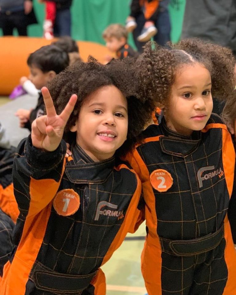 Check out adorable pictures of Mikel Obi’s twin daughters