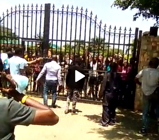Watch residents panic as Amen Estate comes under attack by dangerous mob [Video]