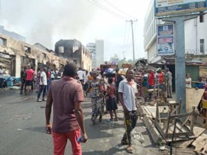 Breaking: Dugbe market in Ibadan on fire! (See videos & photos) 3