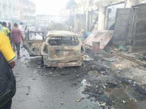 Breaking: Dugbe market in Ibadan on fire! (See videos & photos) 5