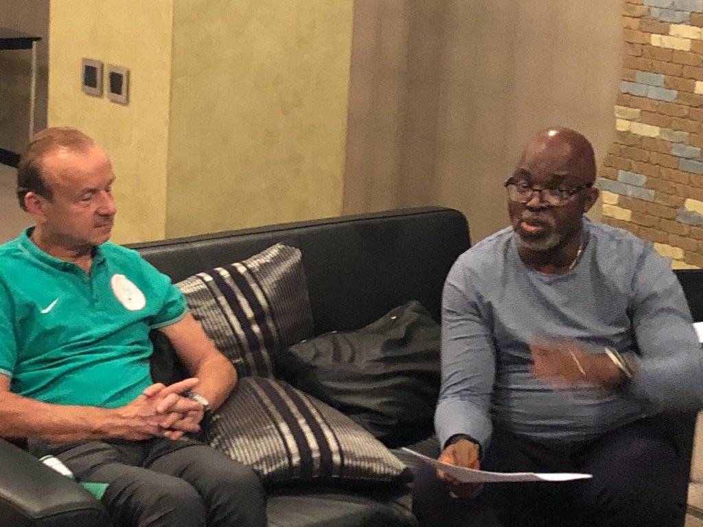 Coach Gernot Rohr will get a contract renewal on these conditions – NFF President: Amaju Pinnick