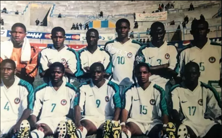 Mikel Obi Shares Throwback Pictures With Nigeria’s U-17 Team at Finland in 2003