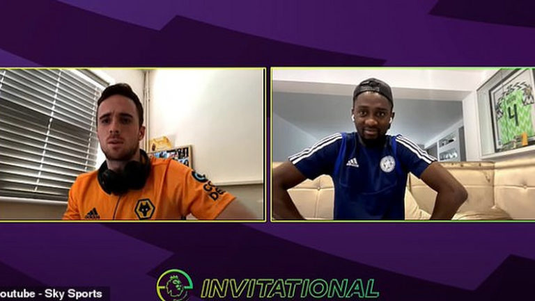 Watch Wilfred Ndidi suffer embarrassing 8-2 to Diogo Jota in ePremier League game on FIFA 20 (video)
