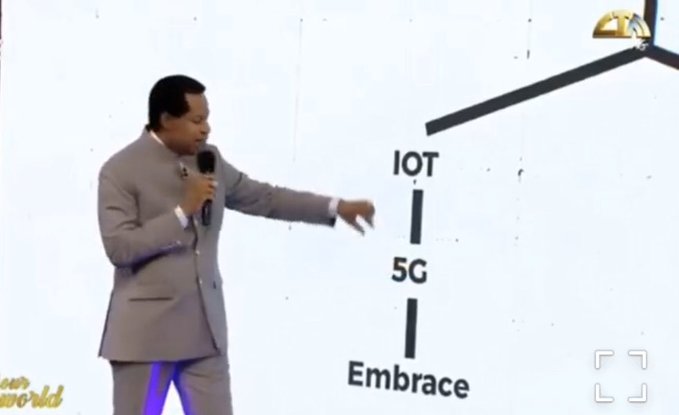 Pastor Oyakhilome reveals Coronavirus and 5G is part of the Antichrist’s plan for a new world order (video)
