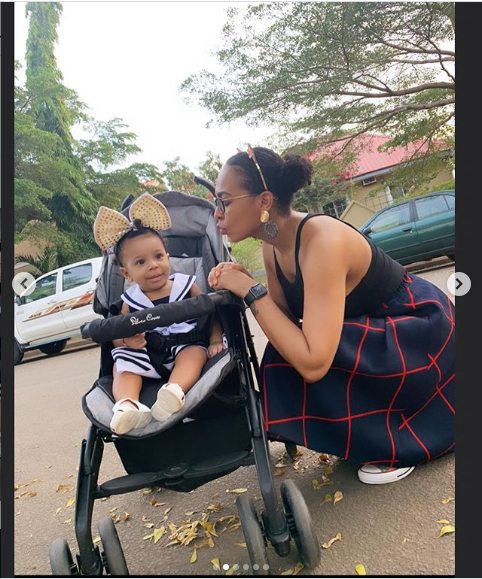 BB Naija’s TBoss shares adorable pictures of her daughter