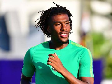 Watch Alex Iwobi’s debut goal for the Super Eagles as he turns 24 today! (Video)