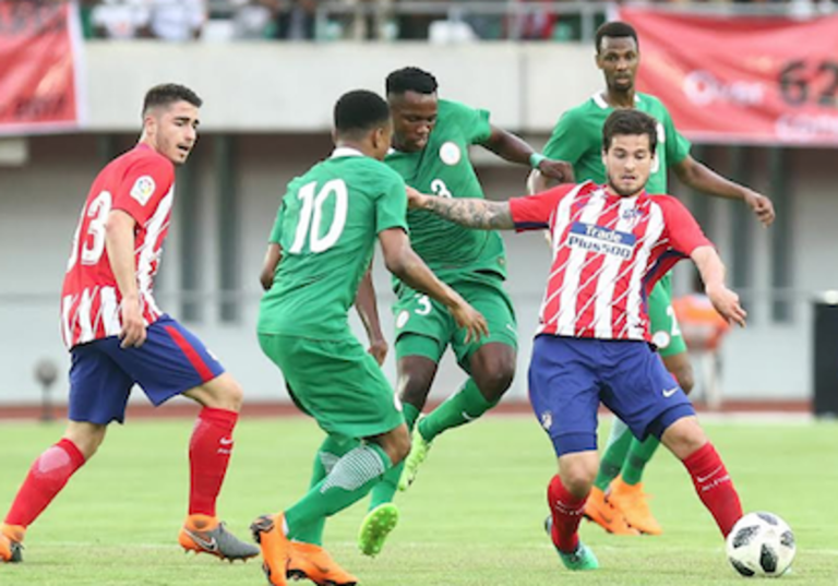 Watch highlights of Super Eagles of Nigeria vs Atletico Madrid (video)