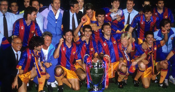 On this day in 1992, Barcelona were crowned European Champions at Wembley Stadium! See video