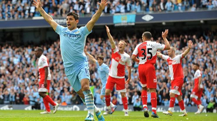 Sergio Aguero’s iconic goal gave Manchester City their first Premier League title on this day in 2012! See video! ¹