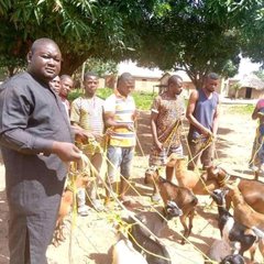 See pictures of ropes Benue State politician, Daniel Ukpera donated to his community to tie their goats