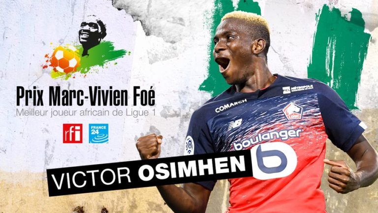 See the prestigious award Victor Osimhen just won in the French Ligue 1 (video) 👇