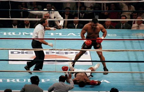 OTD in 1988 Mike Tyson knocks out Michael Spinks in just 91 seconds (video)