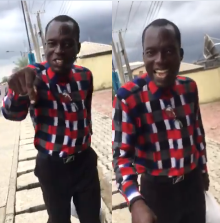 Pastor doing street evangelism harasses ladies over their dressing, threatens them with hell (video)