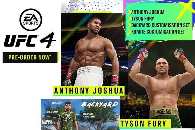 Nigeria’s Anthony Joshua and Israel Adesanya star in UFC 4 trailer (video)