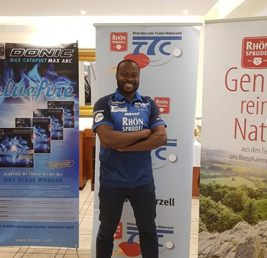 Aruna Quadri joins German club Fulda-Maberzell after 5 years at Sporting (pictures)