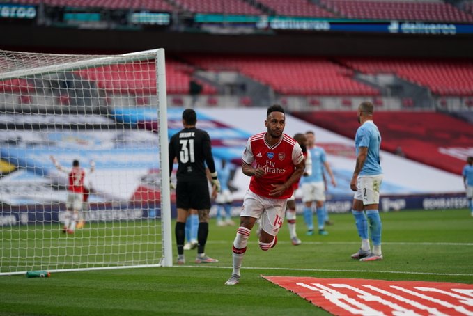 Aubameyang’s masterclass against Manchester City sends Arsenal to FA Cup final (video)
