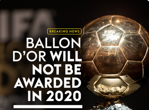 Breaking! No Ballon d’or award for 2020 due to Coronavirus
