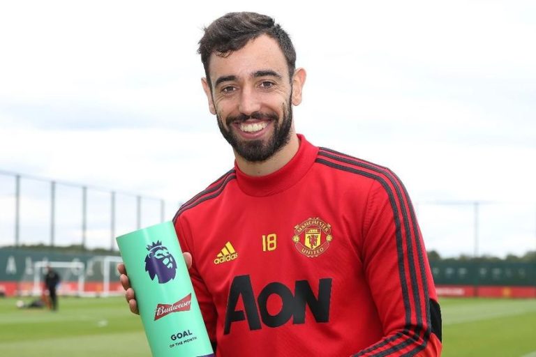 Bruno Fernandes wins Premier League Player and Goal of the Month awards for June