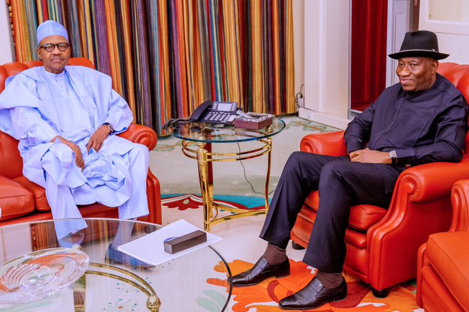 Goodluck Jonathan assures his relationship with President Buhari is solid (video)