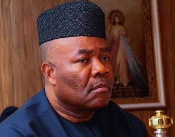Senator Akpabio responds to corruption allegations, says former NDDC boss needs medical check up! (Video)