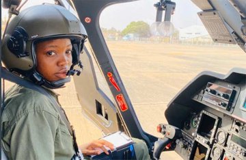 Nigerian Airforce loses first female Combat Helicopter Pilot, Tolulope Arotile to autocrash in Kaduna (pictures)
