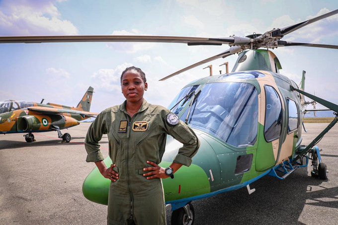 Nigerian Air force immortalises late Flying Officer, Tolulope Arotile! See pictures