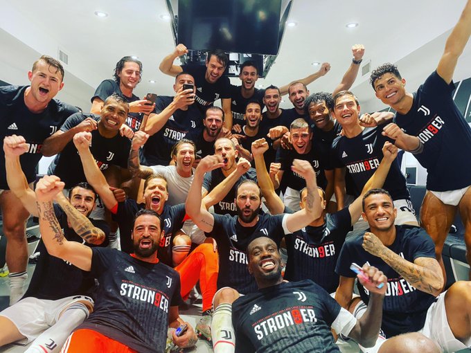 Juventus crowned Serie A champions for the 9th time in a row (photos/video)