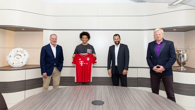 Bayern Munich unveil Leroy Sane, see pictures