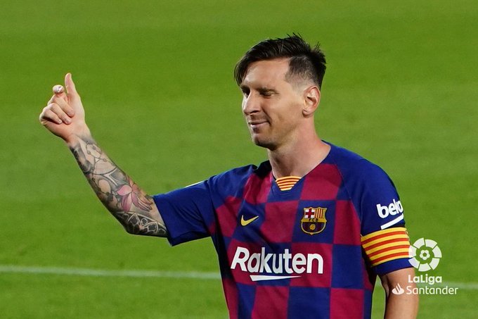 Watch Messi’s 700th career goal in Barcelona 2-2 draw against Atletico Madrid (video)