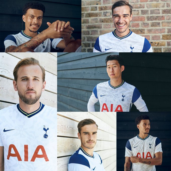 Check out Tottenham Hotspur home and away kits for the 2020/21 season (video)