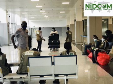 324 stranded Nigerians from the US arrive Abuja (photos)