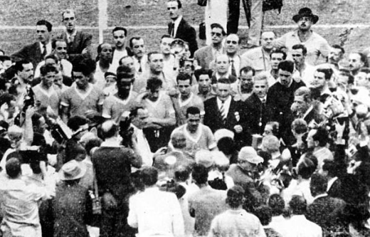 OTD in 1950, Uruguay beat Brazil 2-1 to win World Cup (video)