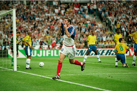 OTD in 1998, Zinedine Zidane scores twice as France beats Brazil 3-0 to win the World Cup (video)
