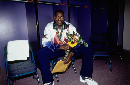 OTD in 1996: Hakeem Olajuwon lead USA basketball team to win Gold medal at Atlanta 96 (video)