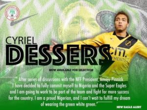 Luc Nilis insists Belgium must call up Super Eagles target Cyril Dessers 2