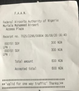 FRAUD ALERT: Motorist raises alarm on how FAAN staff defraud Federal Government of massive revenue at the Lagos airport toll gate 3
