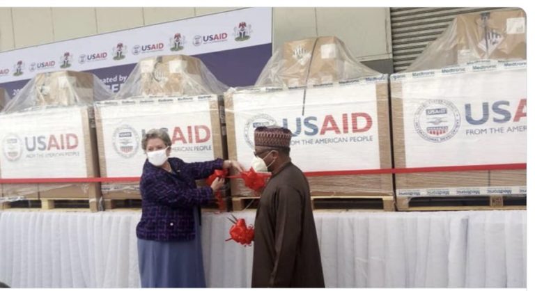 COVID-19: Nigeria takes delivery of 200 Ventilators from the United States! Pictures 👇