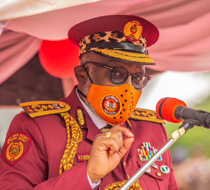 In Pictures: Ondo State Governor, Rotimi Akeredolu inaugurates Operation Amotekun in Akure!