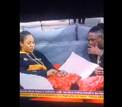 BBNaija 2020: Laycon asks Erica if she is attracted to him, see her response (video) 1