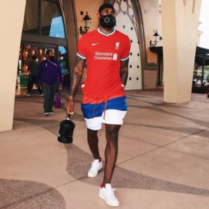 NBA great and Liverpool minority owner LeBron James rocks Premier League champions new home kit 2