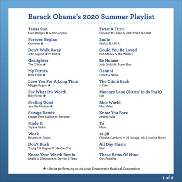 See the Nigerian musician on President Obama’s summer playlist