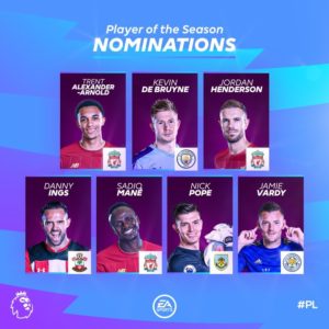 De Bruyne, Henderson lead Premier League Player of the Season nominees (video) 2