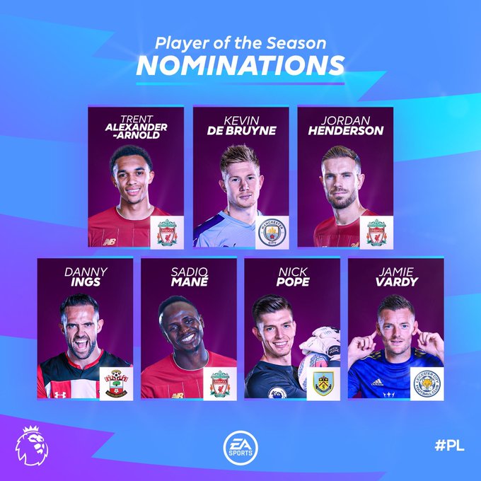 De Bruyne, Henderson lead Premier League Player of the Season nominees (video) 1