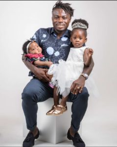 See adorable pictures of Super Eagles forward, Moses Simon and his family at the Eiffel Tower, France! 4